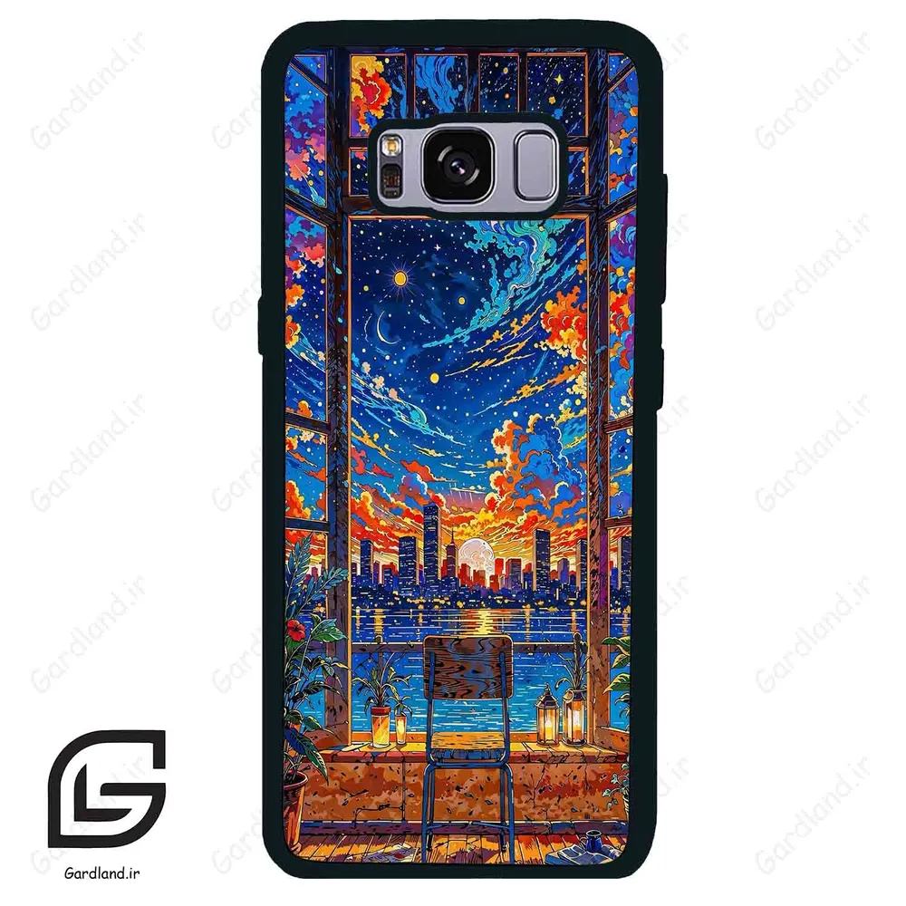 قاب گوشی سامسونگ اس 8 (Galaxy S8 ) طرح نقاشی کد 2659
