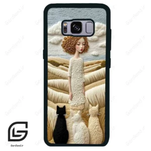 قاب گوشی سامسونگ اس 8 (Galaxy S8 ) طرح دخترانه کد 2679