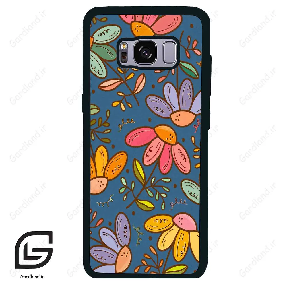 قاب گوشی سامسونگ اس 8 (Galaxy S8 ) طرح گل کد 2685