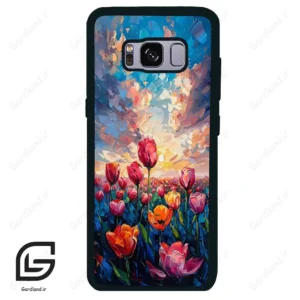 قاب گوشی سامسونگ اس 8 (Galaxy S8 ) طرح گل کد 2687