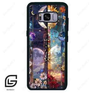 قاب گوشی سامسونگ اس 8 (Galaxy S8 ) طرح ماه کد 2695