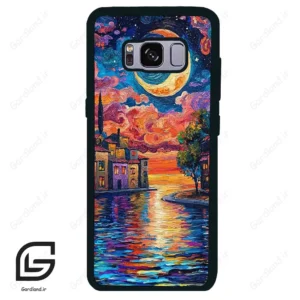 قاب گوشی سامسونگ اس 8 (Galaxy S8 ) طرح ماه کد 2699