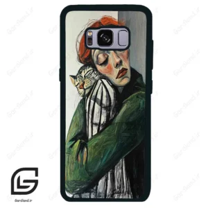 قاب گوشی سامسونگ اس 8 (Galaxy S8 ) طرح گربه کد 2709