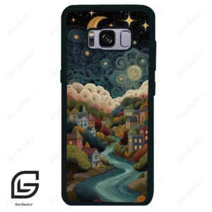 قاب گوشی سامسونگ اس 8 (Galaxy S8 ) طرح دهکده کد 2736