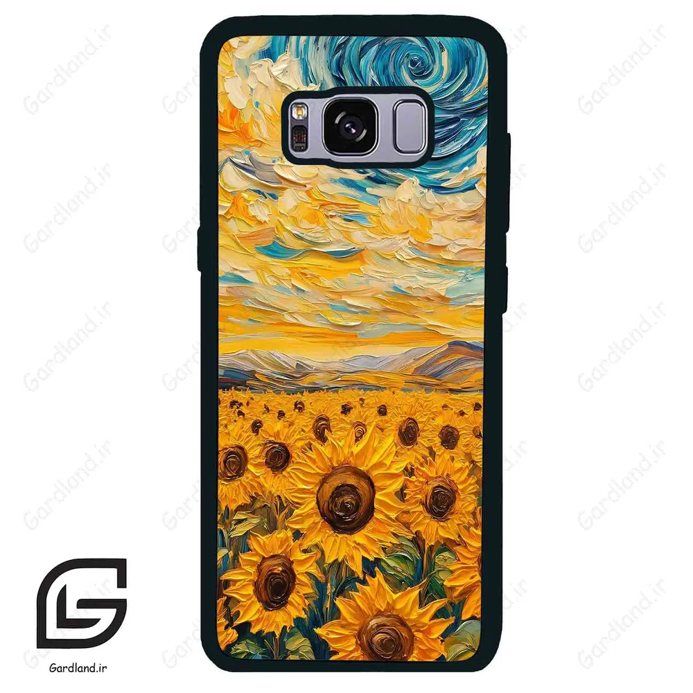 قاب گوشی سامسونگ اس 8 (Galaxy S8 ) طرح گل کد 2739
