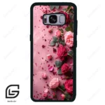 قاب گوشی سامسونگ اس 8 (Galaxy S8 ) طرح رز کد 2744
