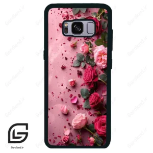 قاب گوشی سامسونگ اس 8 (Galaxy S8 ) طرح رز کد 2744