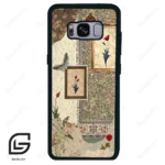 قاب گوشی سامسونگ اس 8 (Galaxy S8 ) طرح گل کد 2768
