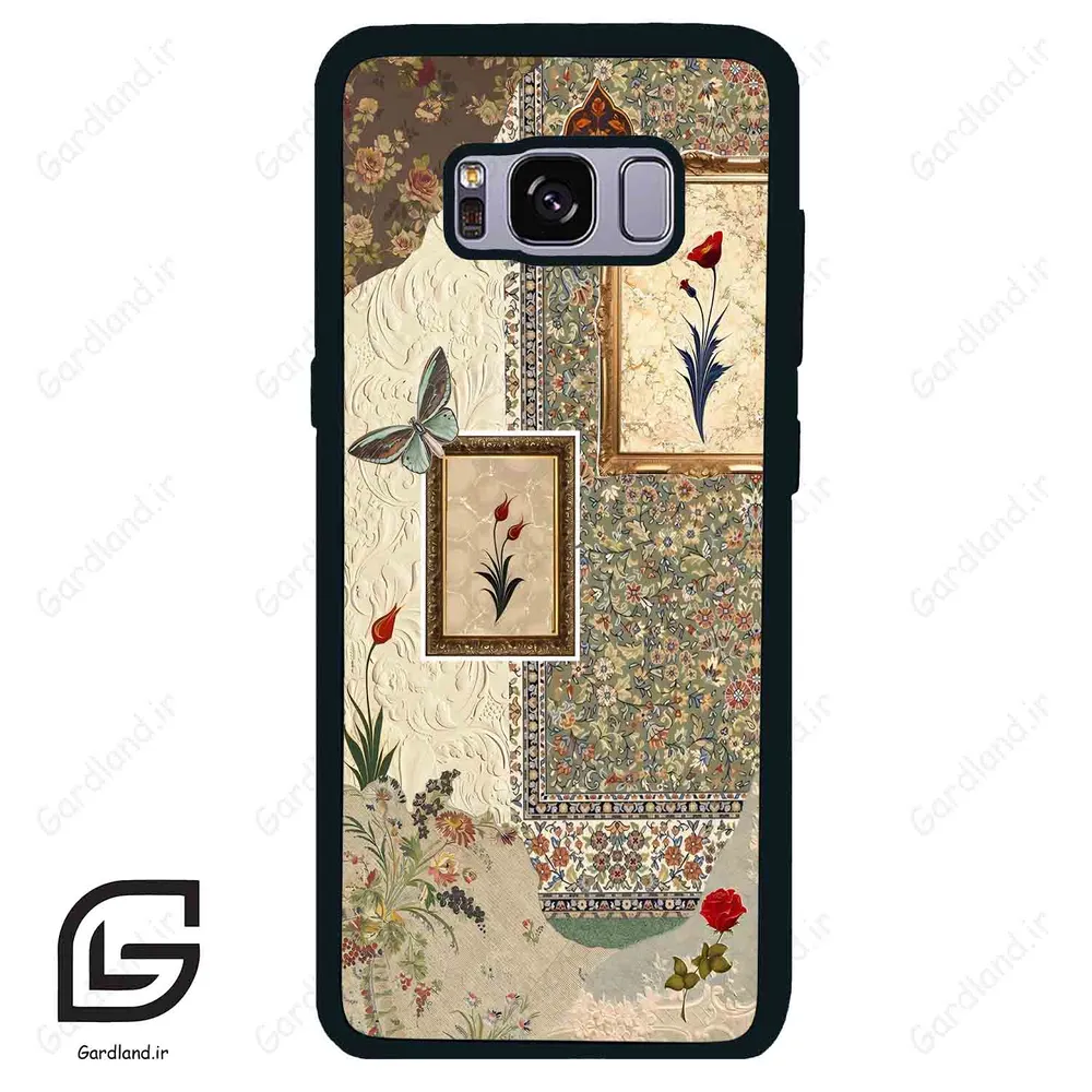 قاب گوشی سامسونگ اس 8 (Galaxy S8 ) طرح گل کد 2768