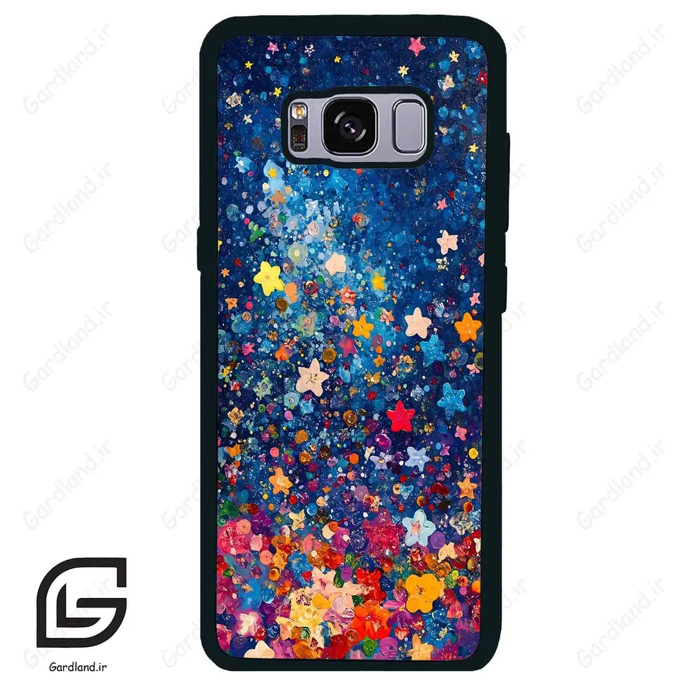 قاب گوشی سامسونگ اس 8 (Galaxy S8 ) طرح گل کد 2773