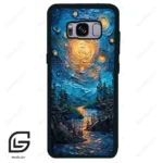 قاب گوشی سامسونگ اس 8 (Galaxy S8 ) طرح ابرنگ کد 2792