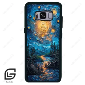 قاب گوشی سامسونگ اس 8 (Galaxy S8 ) طرح ابرنگ کد 2792