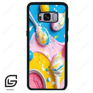 قاب گوشی سامسونگ اس 8 (Galaxy S8 ) طرح رنگارنگ کد 2793