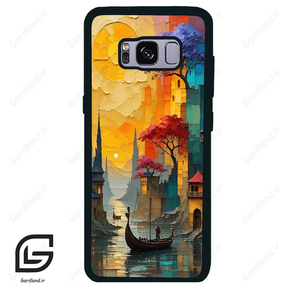 قاب گوشی سامسونگ اس 8 (Galaxy S8 ) طرح هنری کد 2797