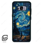 قاب گوشی سامسونگ اس 8 (Galaxy S8 ) طرح شب کد 2801