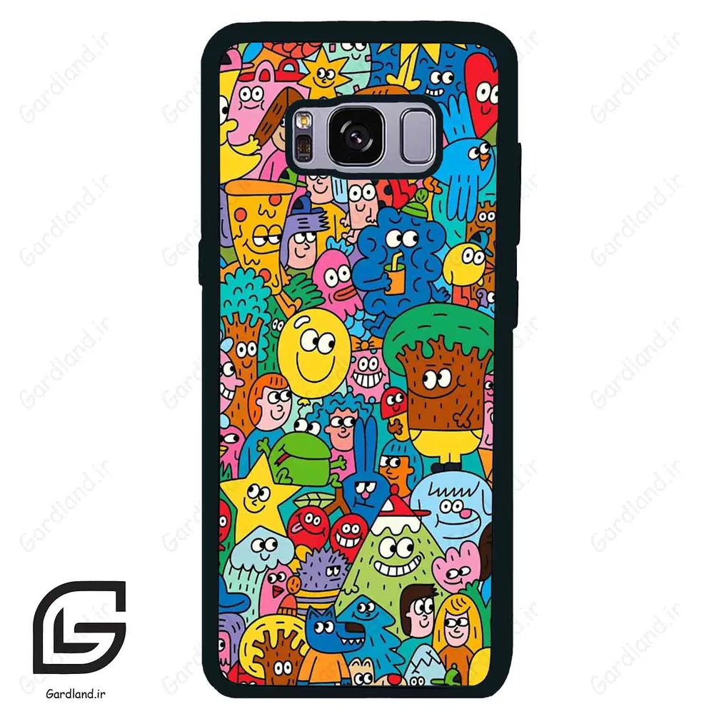 قاب گوشی سامسونگ اس 8 (Galaxy S8 ) طرح شخصیت کد 2856