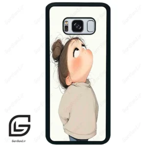 قاب گوشی سامسونگ اس 8 پلاس (Galaxy S8 Plus ) طرح دختر کد 2057