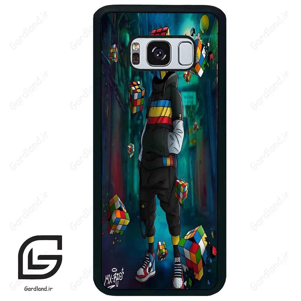 قاب گوشی سامسونگ اس 8 پلاس (Galaxy S8 Plus ) طرح مکعب کد 2229