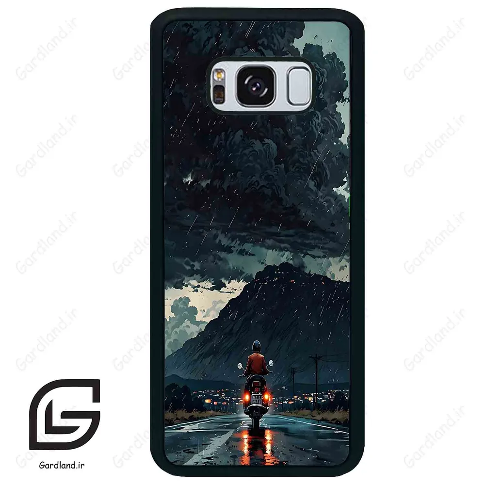 قاب گوشی سامسونگ اس 8 پلاس (Galaxy S8 Plus ) طرح موتورسوار کد 2342