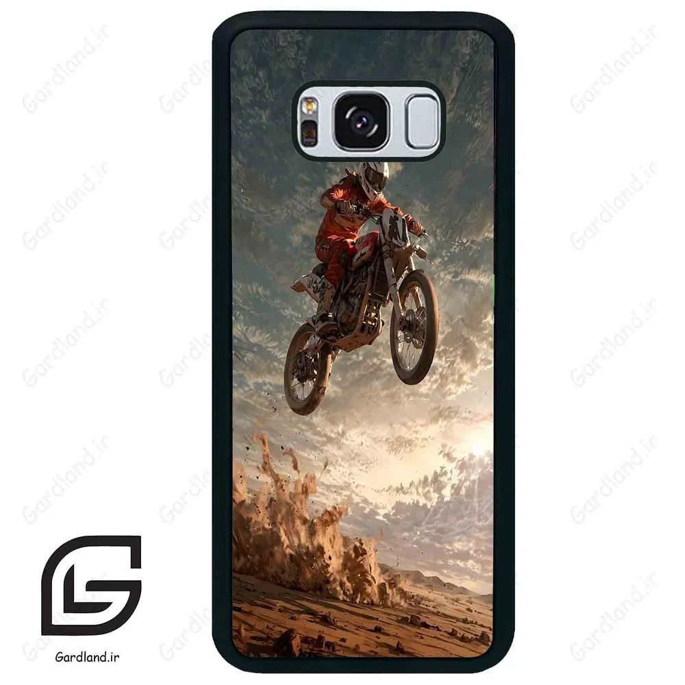 قاب گوشی سامسونگ اس 8 پلاس (Galaxy S8 Plus ) طرح موتورسوار کد 2369