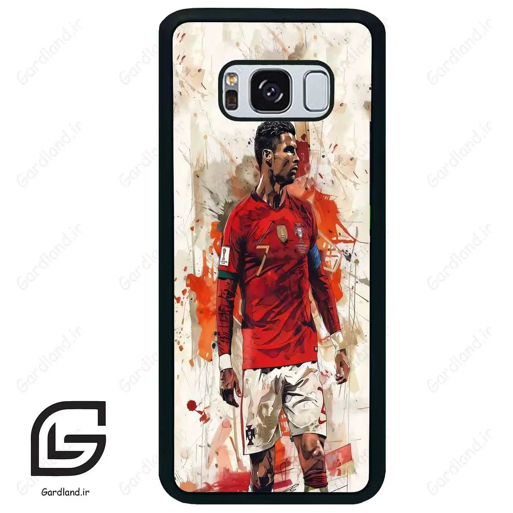 قاب گوشی سامسونگ اس 8 پلاس (Galaxy S8 Plus ) طرح رونالدو کد 2419