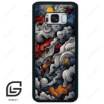 قاب گوشی سامسونگ اس 8 پلاس (Galaxy S8 Plus ) طرح ابرنگی کد 2448