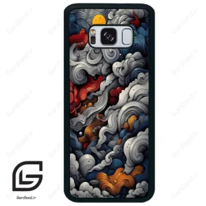 قاب گوشی سامسونگ اس 8 پلاس (Galaxy S8 Plus ) طرح ابرنگی کد 2448
