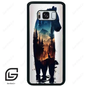 قاب گوشی سامسونگ اس 8 پلاس (Galaxy S8 Plus ) طرح خرس کد 2449