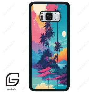 قاب گوشی سامسونگ اس 8 پلاس (Galaxy S8 Plus ) طرح جزیره کد 2461