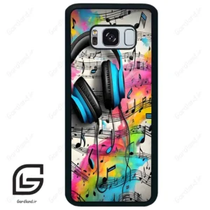 قاب گوشی سامسونگ اس 8 پلاس (Galaxy S8 Plus ) طرح موسیقی کد 2482
