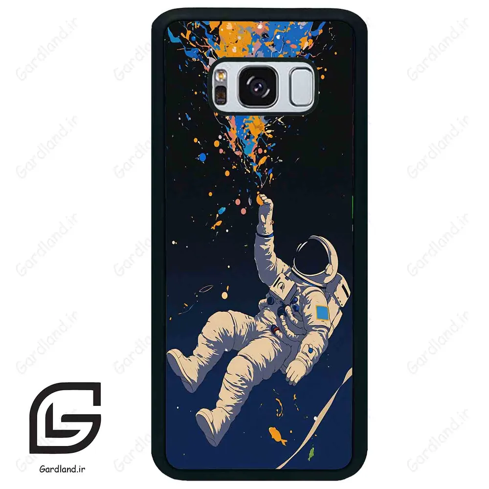 قاب گوشی سامسونگ اس 8 پلاس (Galaxy S8 Plus ) طرح فضانورد کد 2484