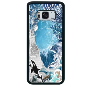 قاب گوشی سامسونگ اس 8 پلاس (Galaxy S8 Plus ) طرح دریا کد 2516