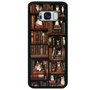 قاب گوشی سامسونگ اس 8 پلاس (Galaxy S8 Plus ) طرح کتابخانه کد 2532