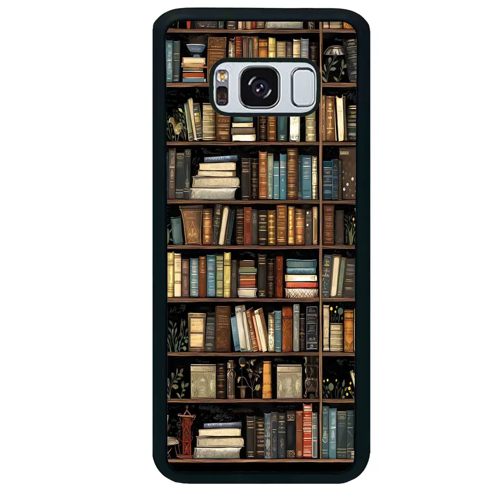 قاب گوشی سامسونگ اس 8 پلاس (Galaxy S8 Plus ) طرح کتابخانه کد 2533