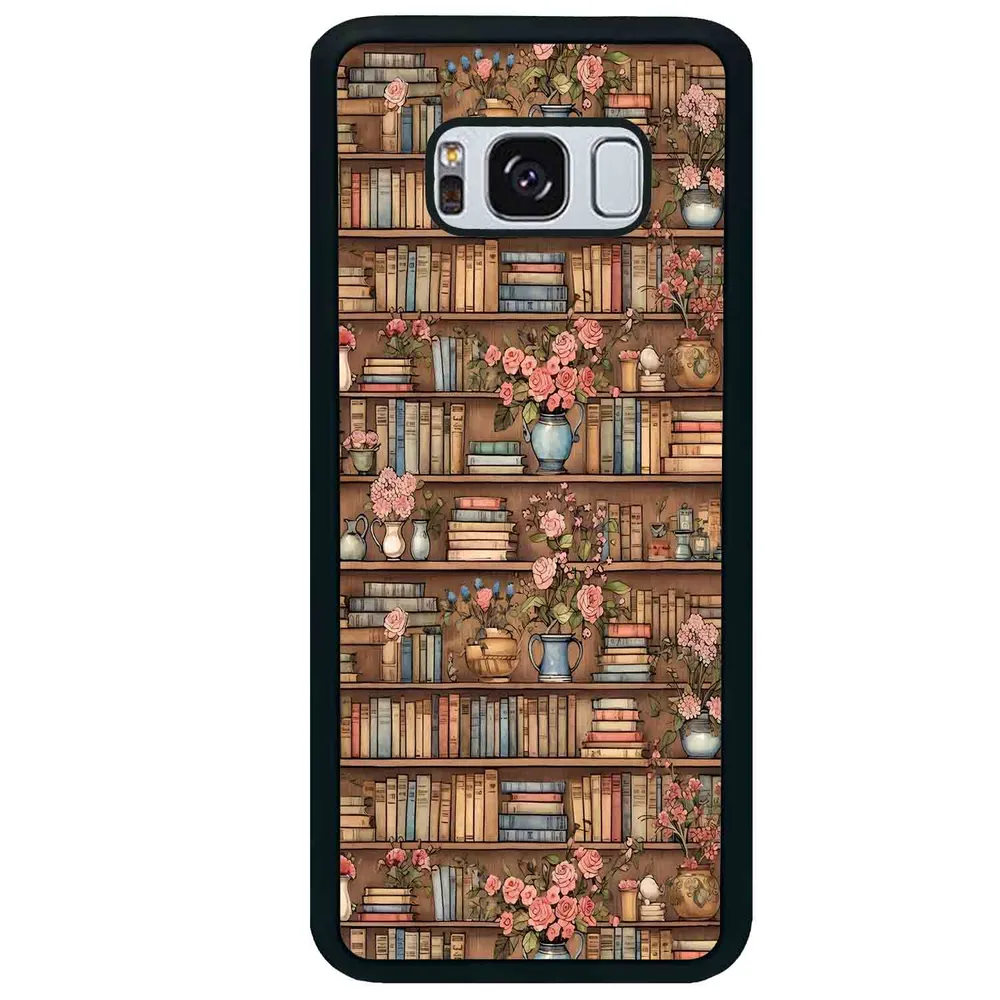 قاب گوشی سامسونگ اس 8 پلاس (Galaxy S8 Plus ) طرح کتابخانه کد 2535