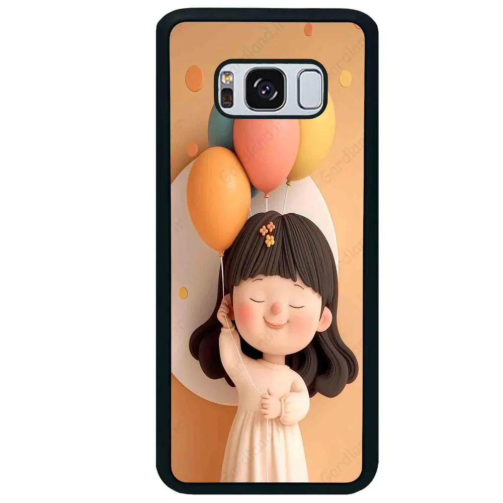 قاب گوشی سامسونگ اس 8 پلاس (Galaxy S8 Plus ) طرح دختر کد 2568