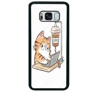 قاب گوشی سامسونگ اس 8 پلاس (Galaxy S8 Plus ) طرح گربه کد 2617