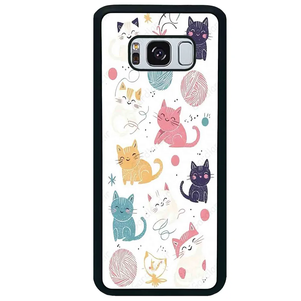 قاب گوشی سامسونگ اس 8 پلاس (Galaxy S8 Plus ) طرح گربه کد 2620