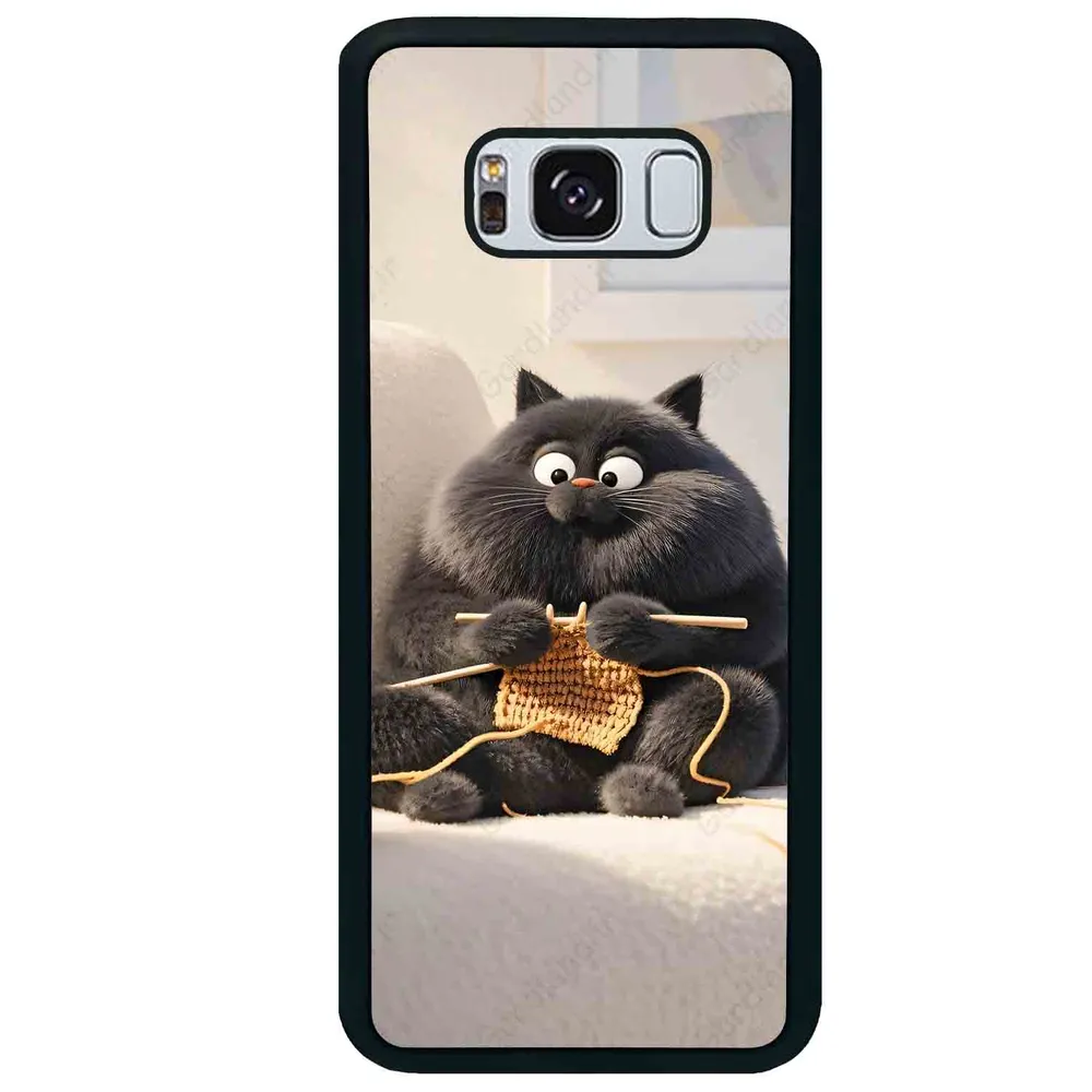 قاب گوشی سامسونگ اس 8 پلاس (Galaxy S8 Plus ) طرح گربه کد 2639