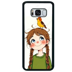 قاب گوشی سامسونگ اس 8 پلاس (Galaxy S8 Plus ) طرح دختر کد 2640
