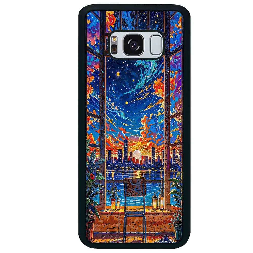 قاب گوشی سامسونگ اس 8 پلاس (Galaxy S8 Plus ) طرح نقاشی کد 2659