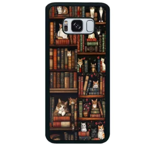 قاب گوشی سامسونگ اس 8 پلاس (Galaxy S8 Plus ) طرح کتابخانه کد 2675