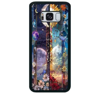 قاب گوشی سامسونگ اس 8 پلاس (Galaxy S8 Plus ) طرح ماه کد 2695