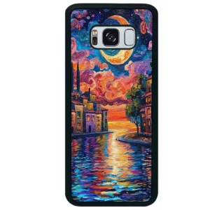 قاب گوشی سامسونگ اس 8 پلاس (Galaxy S8 Plus ) طرح ماه کد 2699
