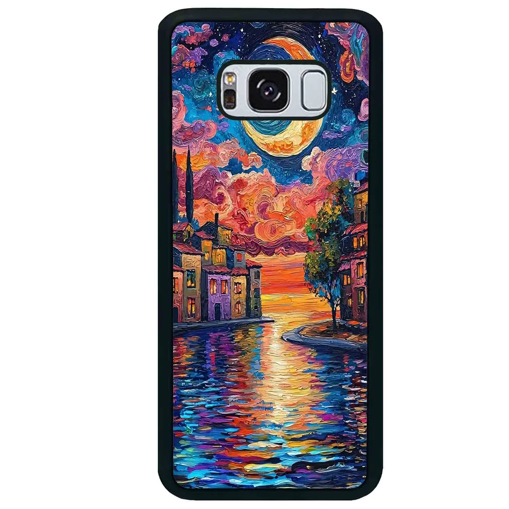 قاب گوشی سامسونگ اس 8 پلاس (Galaxy S8 Plus ) طرح ماه کد 2699