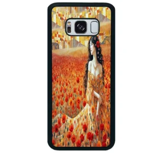 قاب گوشی سامسونگ اس 8 پلاس (Galaxy S8 Plus ) طرح دختر کد 2703