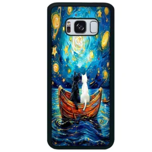 قاب گوشی سامسونگ اس 8 پلاس (Galaxy S8 Plus ) طرح گربه کد 2727
