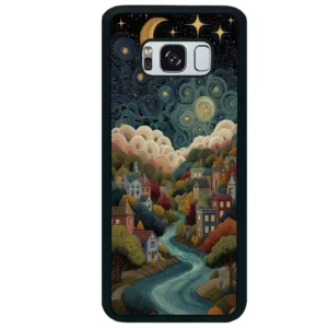 قاب گوشی سامسونگ اس 8 پلاس (Galaxy S8 Plus ) طرح دهکده کد 2736