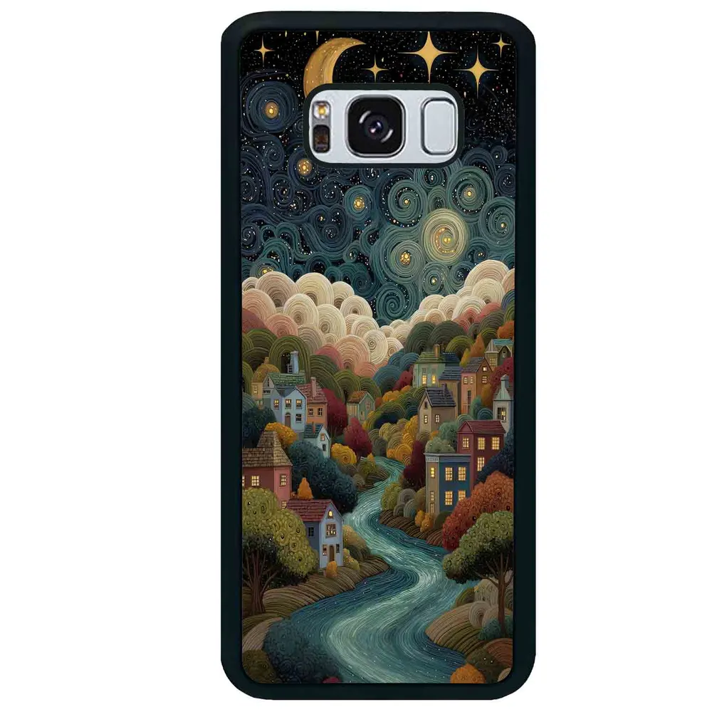 قاب گوشی سامسونگ اس 8 پلاس (Galaxy S8 Plus ) طرح دهکده کد 2736