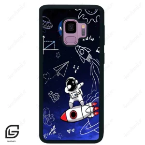 قاب گوشی سامسونگ اس 9 (Galaxy S9 ) طرح فضانورد کد 2012